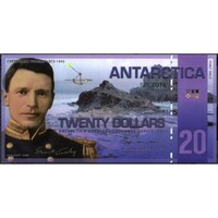 Antarktisz,20 dollars 2008 UNC