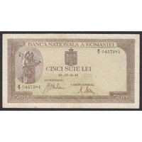 Romania, 500 lei 1941 VF