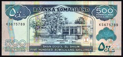 Szomáliföld 500 shilin UNC 2011