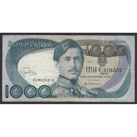 Portugália,1000 escudos 1980 F