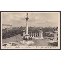 Magyarország,Budapest XIV. - Hősök tere 1934