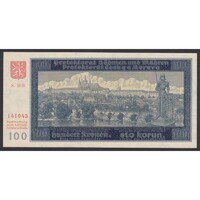 Csehszlovákia,100 korun 1940 UNC
