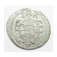 Németország,III. Eberhard herceg 1 krajcár 1642 - Württemberg EF+ ezüst 0.75g