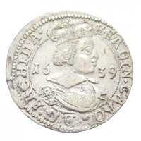Ausztria,Ferdinánd Károly 3 krajcár 1639 - Tiroli Hercegség VF+ ezüst 1.45g