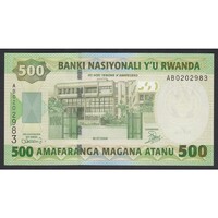 Ruanda,500 francs 2004 UNC