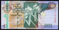 Seychelle-szigetek 50 rúpia UNC 2011