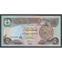 Irak,1/2 dinar 1985 UNC