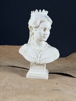 Rarer Antique Sisi Alabaster Statue