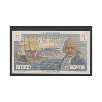 Franciaország,5 francs 1947 - Reunion F+