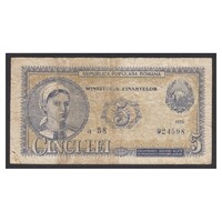 Románia,5 lei 1952 F