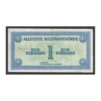 Ausztria,1 schilling 1944 - MILITARBEHÖRDE WATERMARK VF+