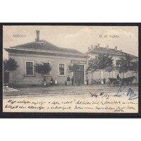 Magyarország,Szeged - Fogház 1902 - Raboskodó katona levele