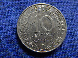 Franciaország 10 Centimes 1994 Fish