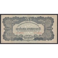 Magyarország,20 pengő 1944 EF+