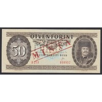 Magyarország,50 forint 1989 - MINTA UNC