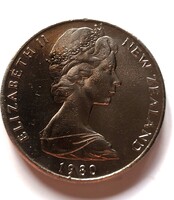 Új Zéland 20 cents 1980 (TT114)