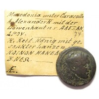 Macedónia,Koinon i.sz. 211-217 - Makedón autonóm pénzverés Caracalla alatt VF bronz 12.260g