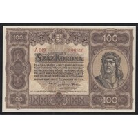 Magyarország,100 korona 1920 aUNC+