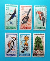 (B) 1966. Természetvédelem II. - Madarak V** - (Kat.: 500.-)