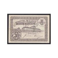 Portugália,30 centavos 1929 - San José kórház aUNC+