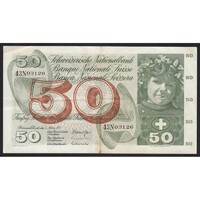 Svájc,50 franken 1973 VF