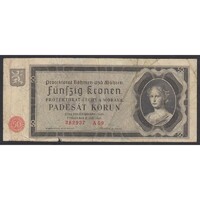 Csehország,50 korun 1940 F