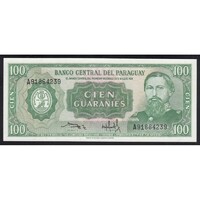 Paraguay,100 guaranies 1982 UNC