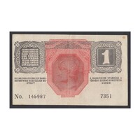 Magyarország,1 krone/korona 1916 - 7000 FELETTI SZÉRIASZÁM EF-