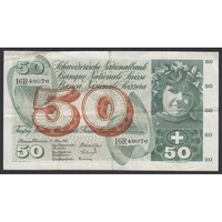 Svájc,50 franken 1963 F+