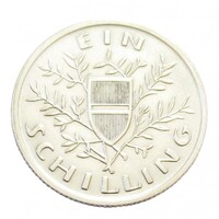 Ausztria,1 schilling 1925 EF+ ezüst 6g640