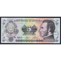 Honduras,5 lempiras 2003 UNC