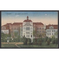 Magyarország,Szeged - Új felső ipariskola 1914