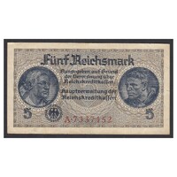 Németország,5 reichsmark 1940 F