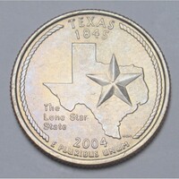 USA,quarter dollar 2004 P - Texas aUNC+