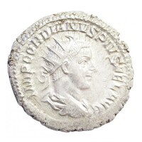 Római Birodalom,III. Gordianus antoninianus 241-243 Róma - LAETITIA AVG hátlap EF+ ezüst 4.200g