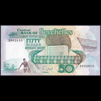 Seychelle-szigetek 50 Rupees 1989 P-34 UNC