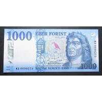 Magyarország,1000 forint 2025 MB - ALACSONY SORSZÁM UNC