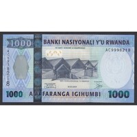 Ruanda,1000 francs 2004 UNC