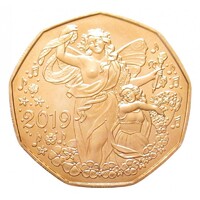 Ausztria,5 euro 2019 - Új Év UNC réz
