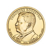 USA,1 dollar 2013 P - Theodore Roosevelt aUNC+