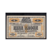 Magyarország,1 krone/korona 1916 - Ostffyasszonyfa aUNC+