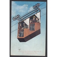 Ausztria,Tirol - Bolzano - Elektromos felvonó a Kohlernre 1914