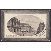 Hungary, Budapest VI. - Andrássy Avenue and Opera 1911