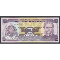 Honduras,2 lempiras 2006 UNC