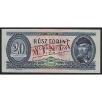Magyarország,20 forint 1969 - MINTA UNC