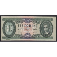 Hungary, 10 forint 1962 EF+