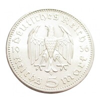 Bulgária,5 reichsmark 1936 A EF- ezüst 13.88g900