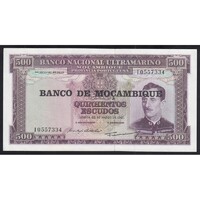 Mozambik,500 escudos 1976 UNC