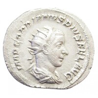 Római Birodalom,III. Gordianus antoninianus 243-244 Róma - VICTOR AETER hátlap EF ezüst 4.300g