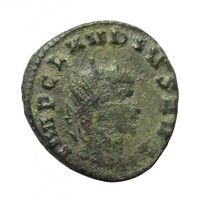 Római Birodalom,II. Claudius antoninianus 268-270 Róma - FIDES MILITVM hátlap VF+ bronz